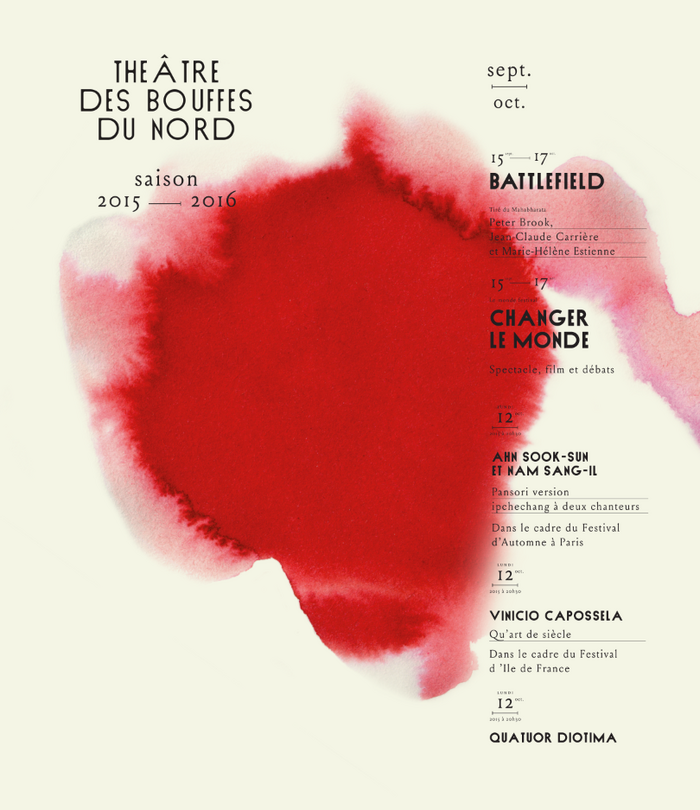 Théâtre des Bouffes du Nord, 2015–16 16