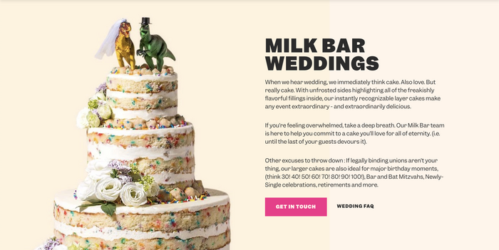 Milk Bar website 4