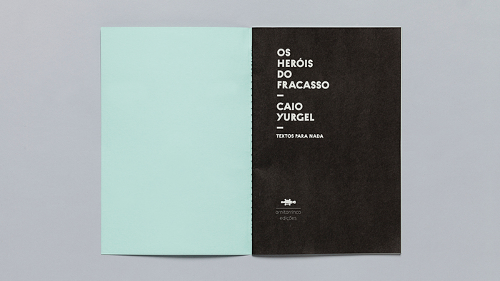 Textos para nada, Ornitorrinco Press 6