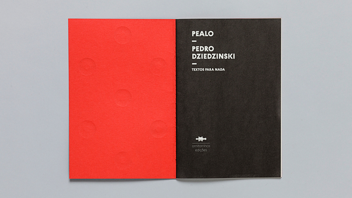 Textos para nada, Ornitorrinco Press 12