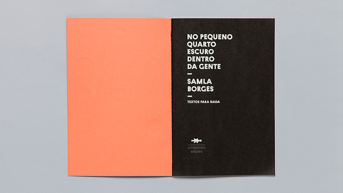 Textos para nada, Ornitorrinco Press 15