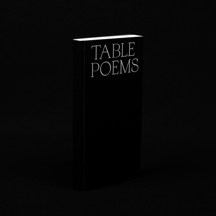Table Poems 1