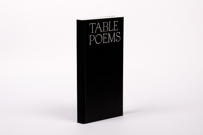 Table Poems 6
