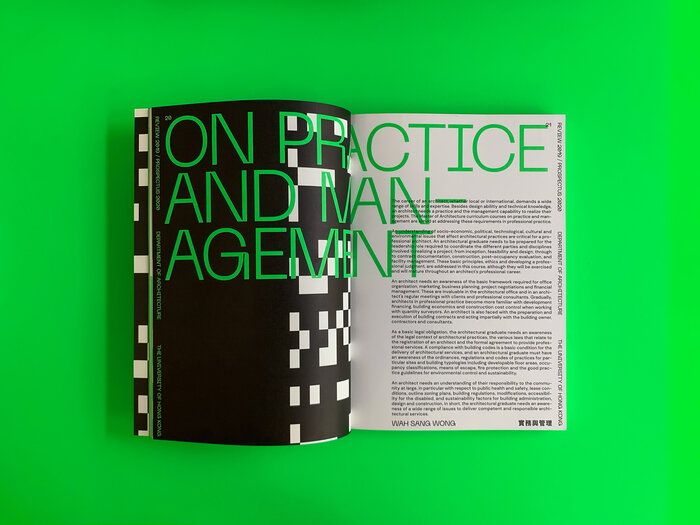 Review 2019 / Prospectus 2020, HKU Architecture 1