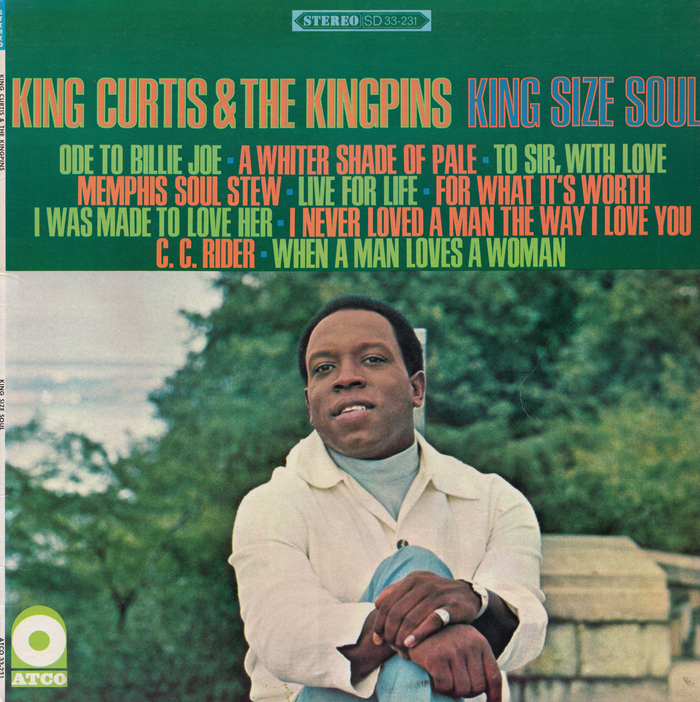 King Curtis &amp; The Kingpins – King Size Soul album art