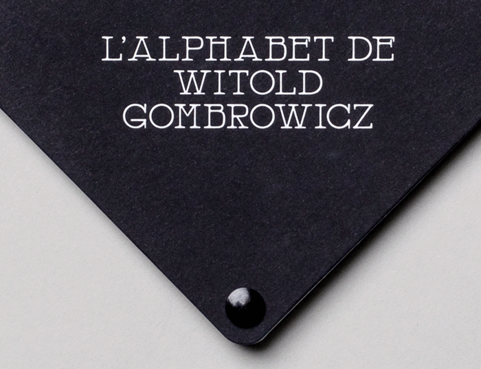 L’Alphabet de Witold Gombrowicz 4