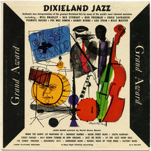 Will Bradley and His Orchestra / Bobby Byrne and His Orchestra – <cite>Dixieland Jazz</cite> album art