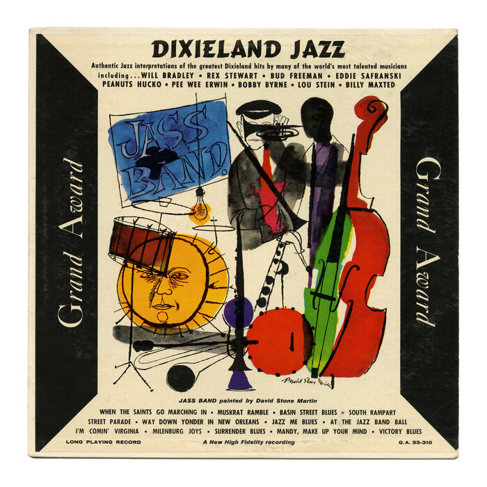Will Bradley and His Orchestra / Bobby Byrne and His Orchestra – Dixieland Jazz album art