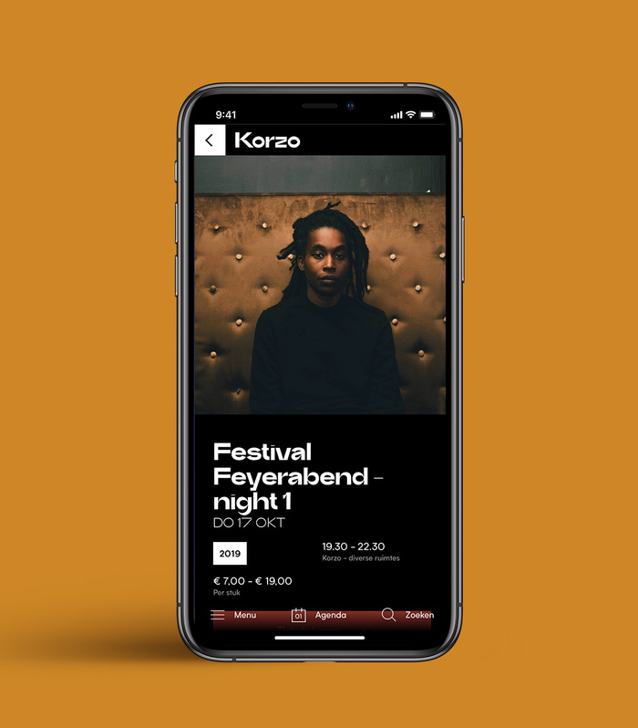 Korzo Theater visual identity 5