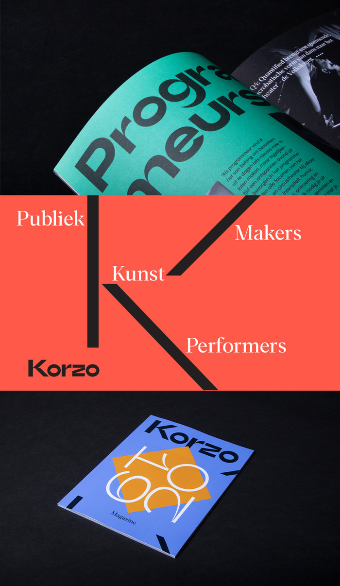 Korzo Theater visual identity 6