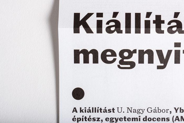 Építészet és kultúra / Természet és építészet poster/brochure 5