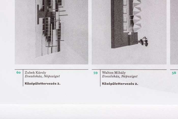 Építészet és kultúra / Természet és építészet poster/brochure 4