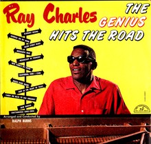 Ray Charles – <cite>The Genius Hits The Road</cite> album art