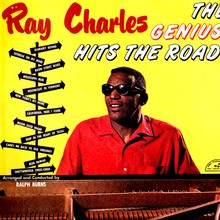 Ray Charles – <cite>The Genius Hits The Road</cite> album art