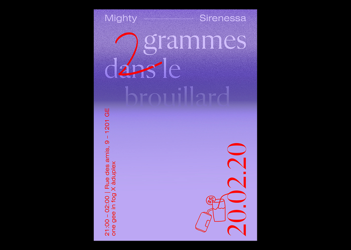 2 grammes dans le brouillard by One Gee in Fog 1