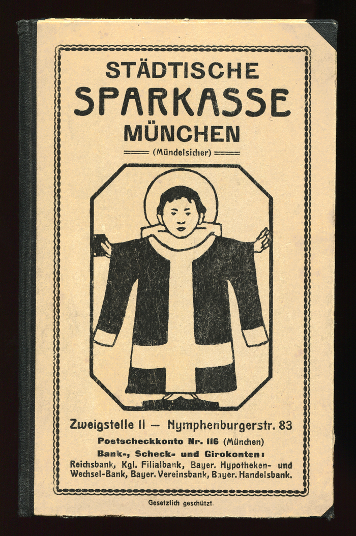Städtische Sparkasse München savings book