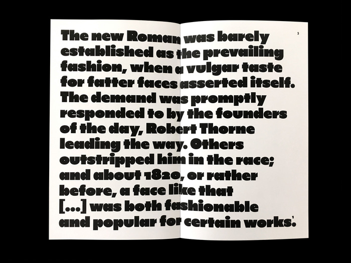 Robert Thorne and the origin of the ‘modern’ fat face, Poem Pamphlet No.&nbsp;2 3