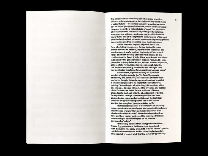 Robert Thorne and the origin of the ‘modern’ fat face, Poem Pamphlet No.&nbsp;2 4