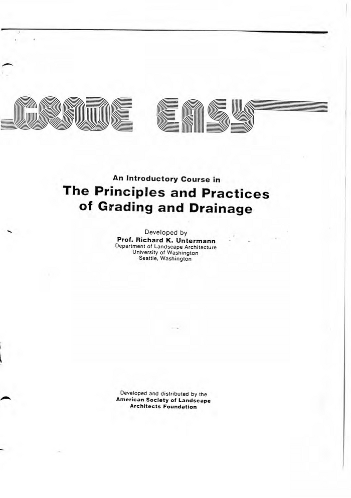 Title page featuring Stripes with  and .