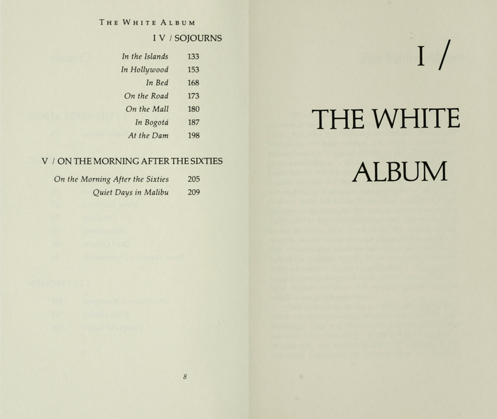The White Album by Joan Didion (first edition) 5