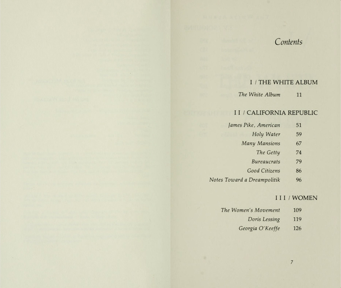 The White Album by Joan Didion (first edition) 4