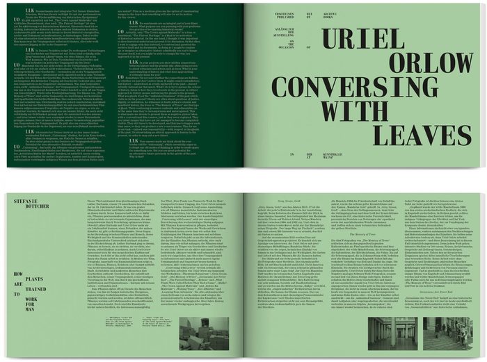 Uriel Orlow – Conversing with Leaves 2