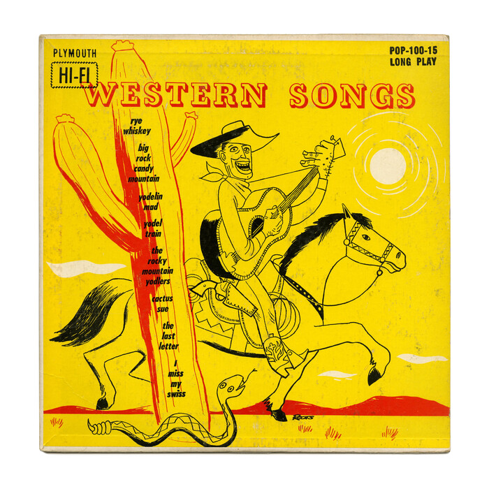 Slim Clark – Western Songs album art