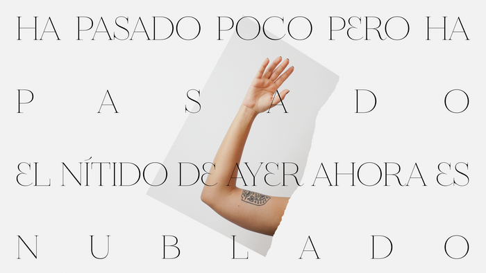 Anaju – “Me iré” single cover and lyrics video 2