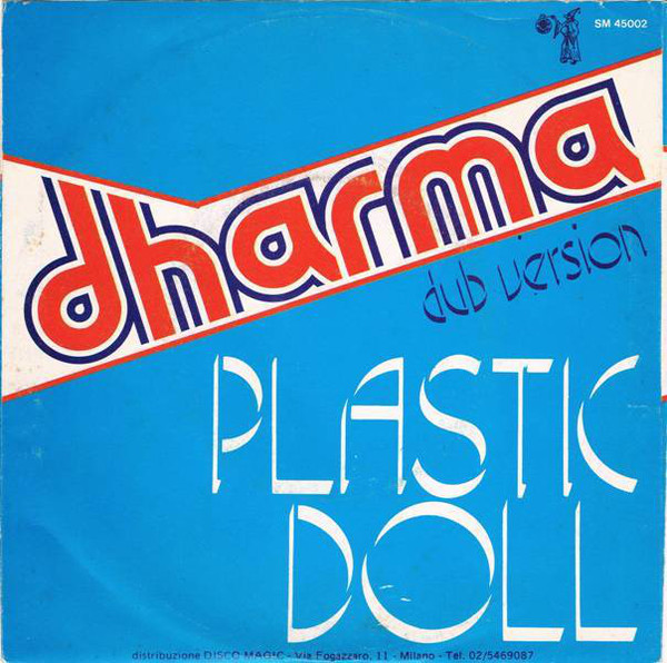 Dharma – “Plastic Doll” Italian single cover 3