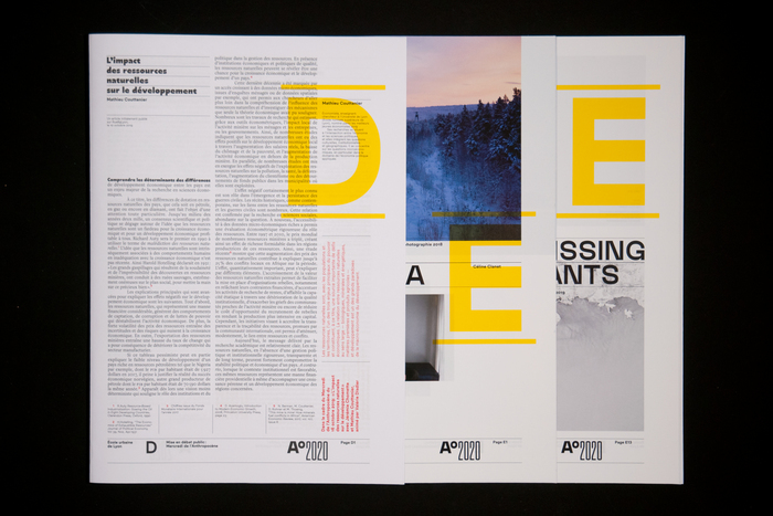 A°2020, le magazine de l’Anthropocène 5