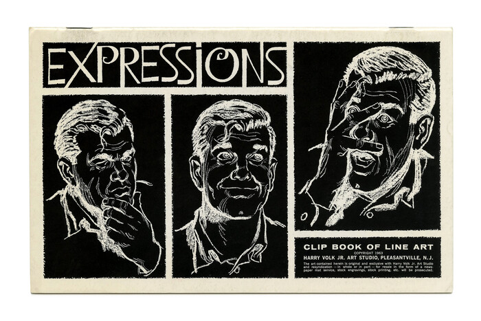 “Expressions” (No. 378) ft. an adaptation of Walter Haettenschweiler’s , drawn for the second volume of Lettera, a source book of alphabets published in 1961.