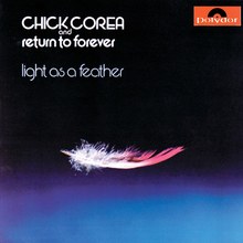 Chick Corea and Return to Forever – <cite>Light as a Feather</cite> album art