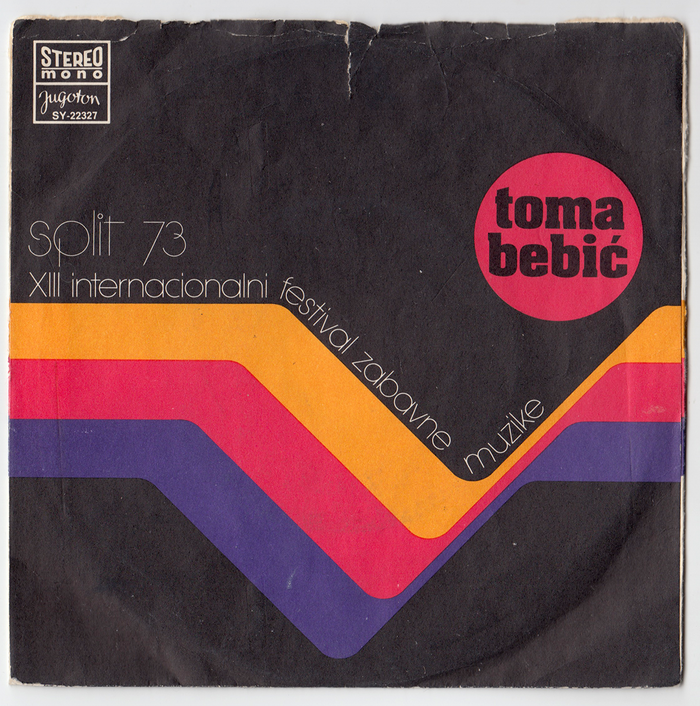 Toma Bebić ‎ – “Tu-Tu, Auto, Vrag Ti Piz Odnija” / “Nije Gotovo Kad Je Gotovo, Nego Je Gotovo Kad Ja Kažem Da Je Gotovo” single sleeve 1