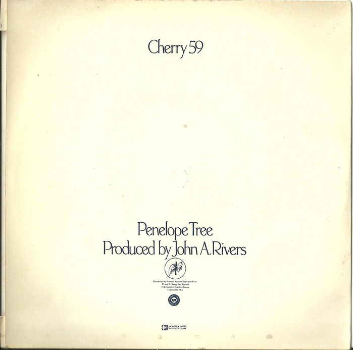 Felt ‎– “Penelope Tree” single record 2