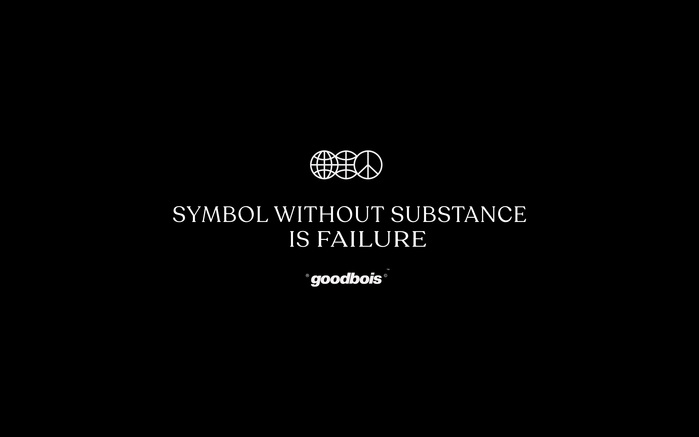 Equality T-shirt and poster design for Goodbois 3