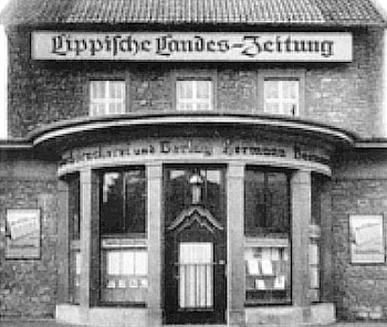 Lippische Landes-Zeitung nameplate 4