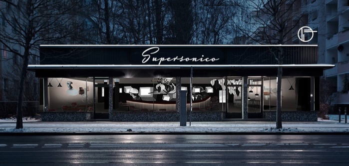 Supersonico restaurant, Berlin 1