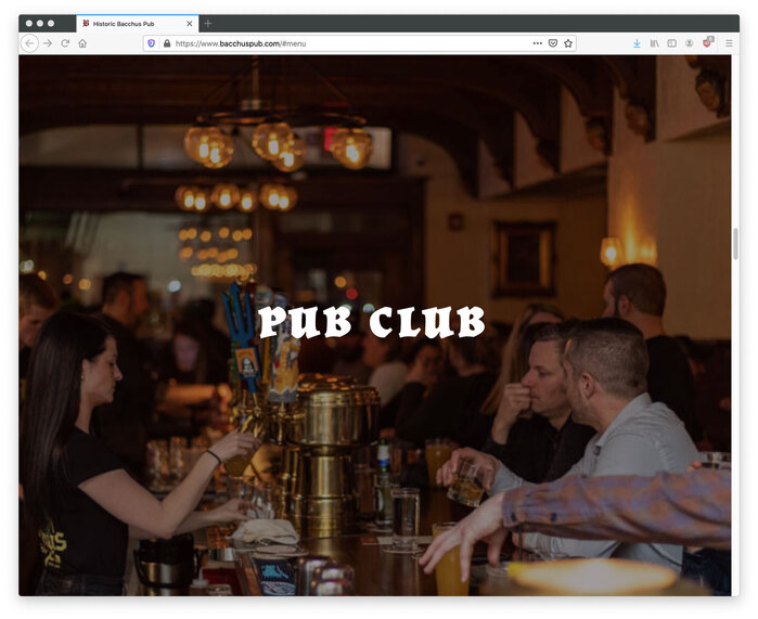 Bacchus Historic Pub 6