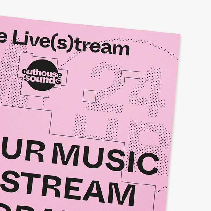 Outhouse Sounds live stream fundraiser poster 4