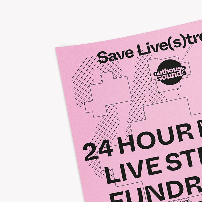 Outhouse Sounds live stream fundraiser poster 2