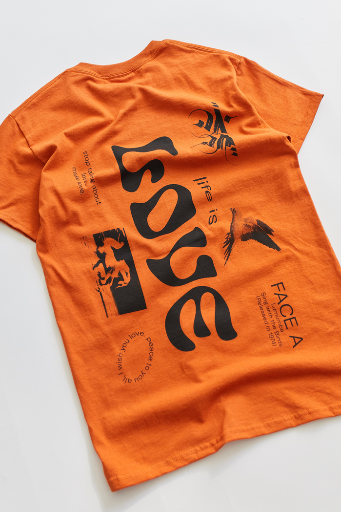 “Peace, Love” Lumumba streetwear collection 2