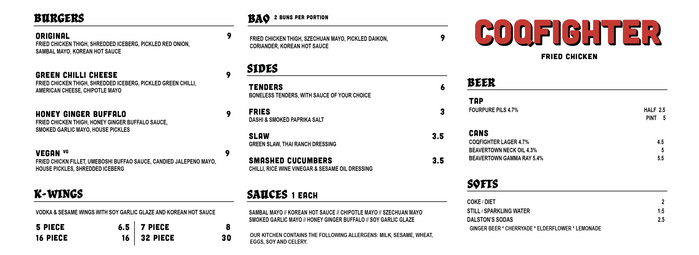 Coqfighter chicken restaurant 8