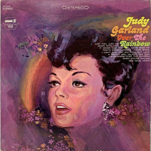 Judy Garland – <cite>Over The Rainbow</cite> album art