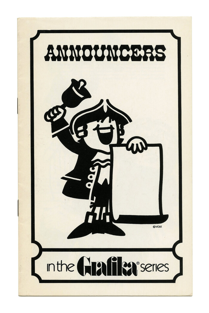 “Announcers” (No. G95), again with .