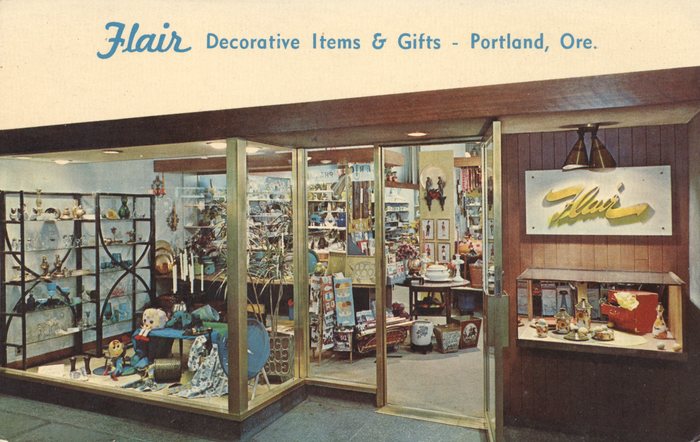 Postcard by Flair, Inc., Portland, Oregon