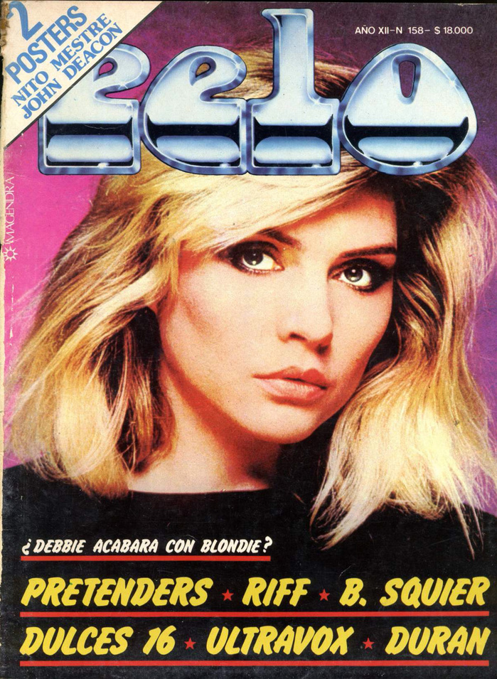 Vol. XIII, No. 158 (1982), ft. Debbie Harry, caps from  Bold, and some .