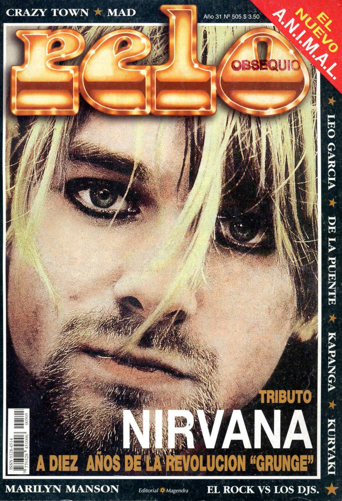 Vol. XXXI, No. 505 (2001), ft. Kurt Cobain, , and .