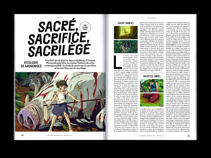 La Septième Obsession, issue 28, “Hayao Miyazaki” 5