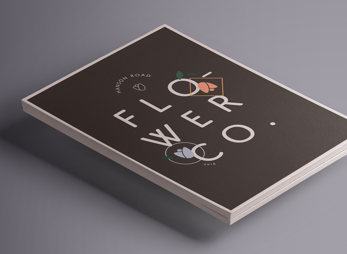 Hanson Road Flower Co. visual identity 1