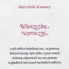 <cite>Wieszczba wyroczni</cite>, Second Edition Project